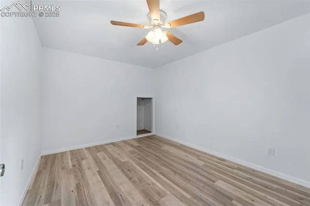 wooden floor in a room