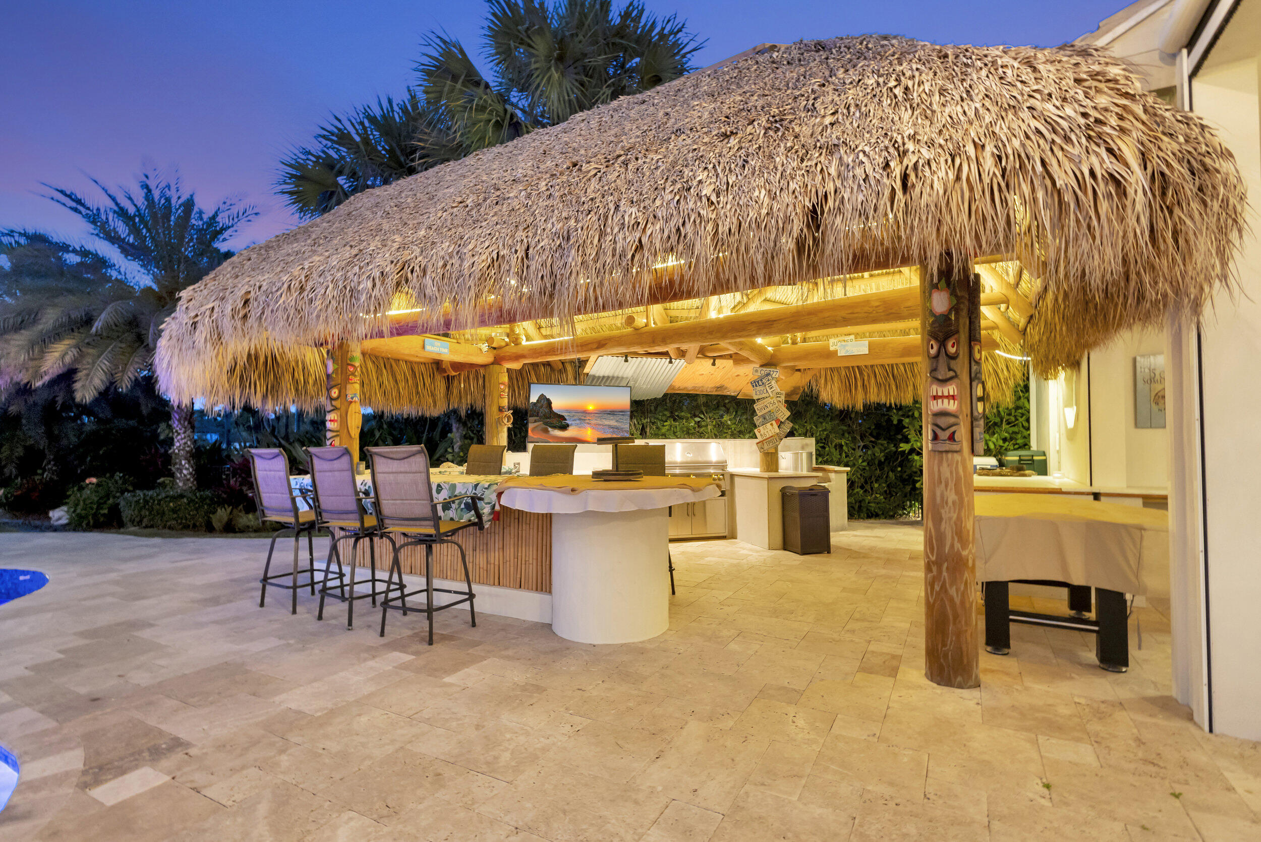 2138 Ascott Road North Palm Beach, FL 33408 - Photo 13 of 87 Tiki/Summer Kitchen