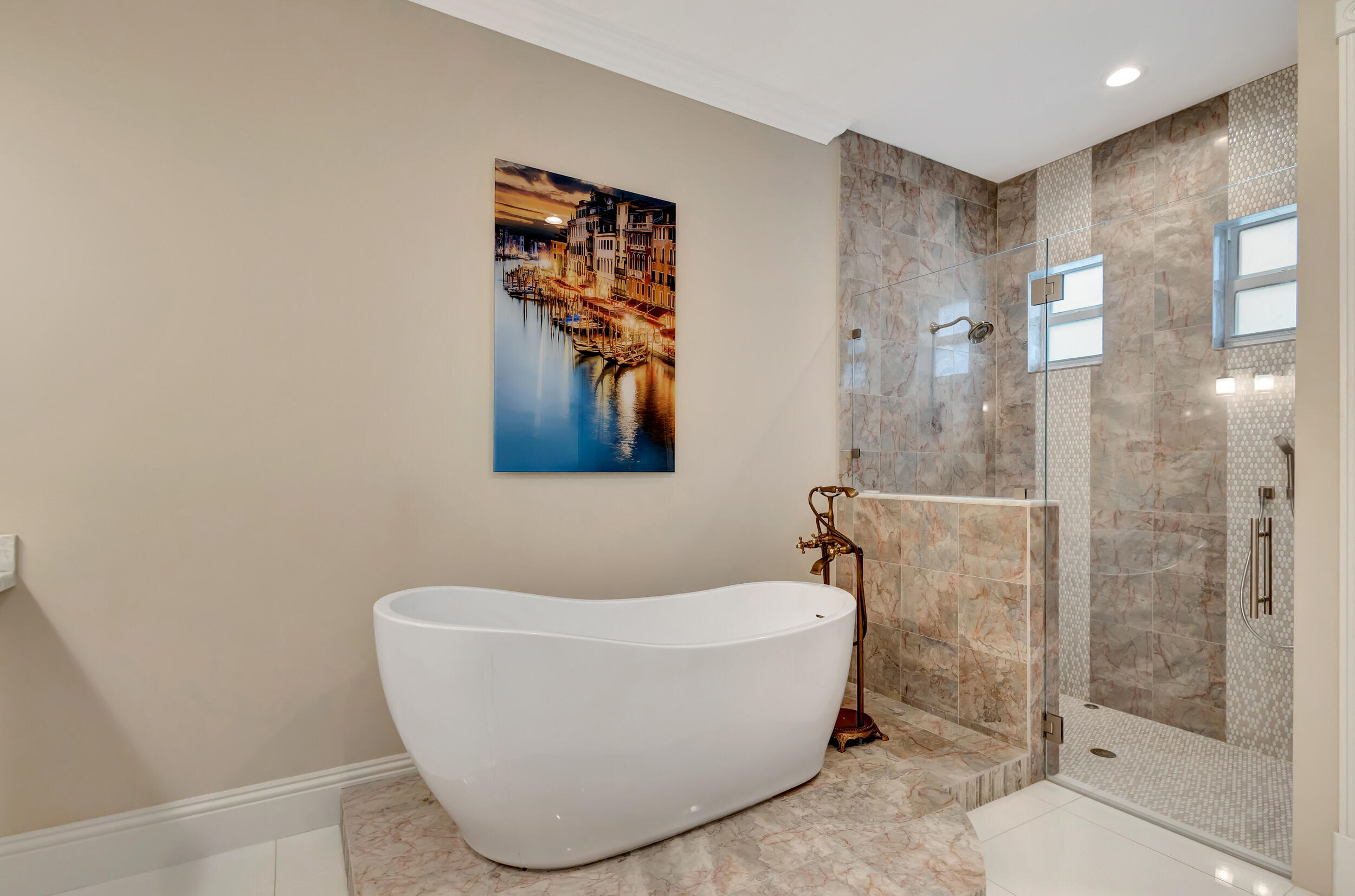 2138 Ascott Road North Palm Beach, FL 33408 - Photo 31 of 87 Downstairs Primary Bathroom (hers)