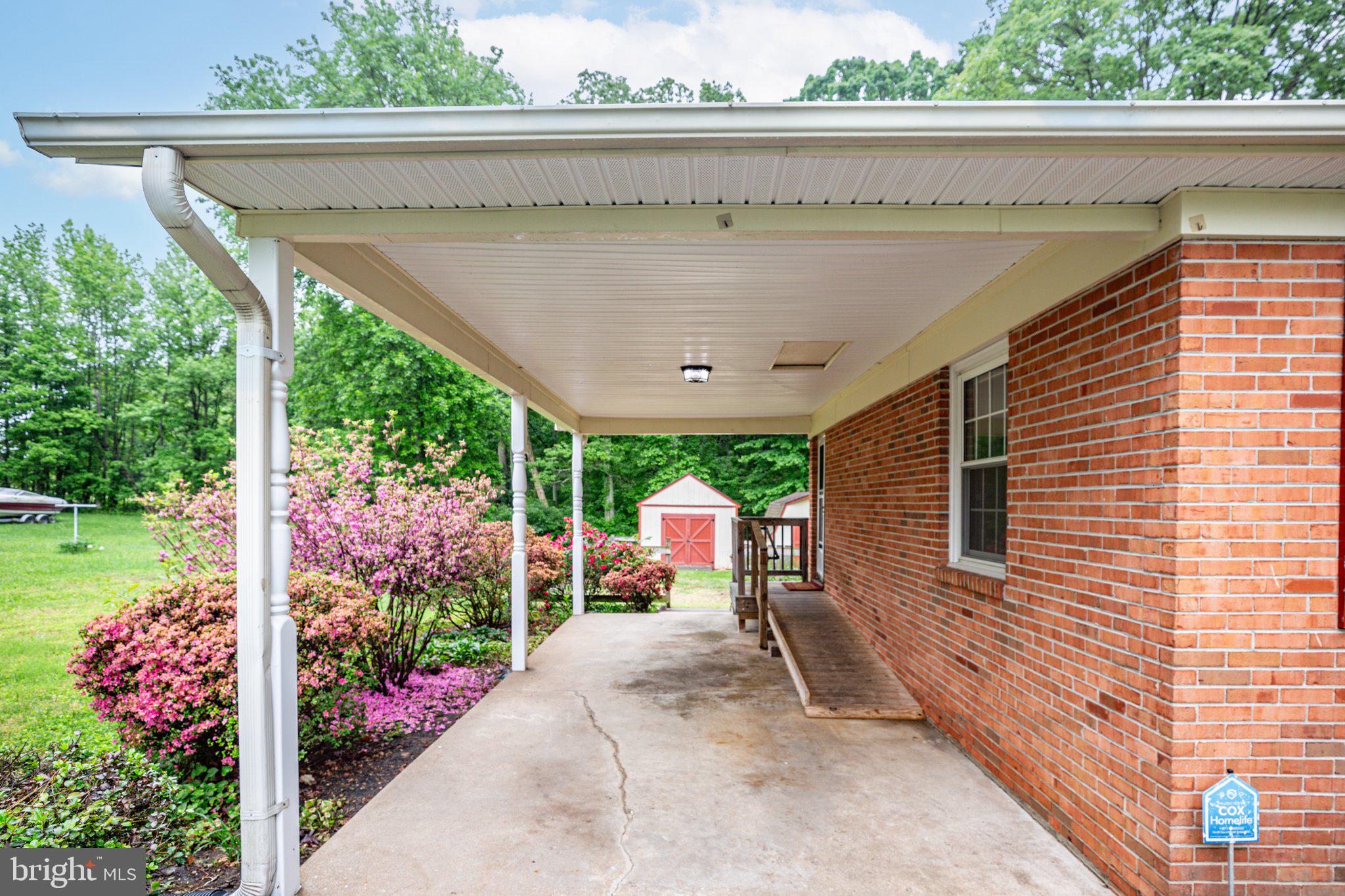 67 Holly Corner Road Fredericksburg, VA 22406 - Photo 28 of 34 The carport offers easily removable ramp access