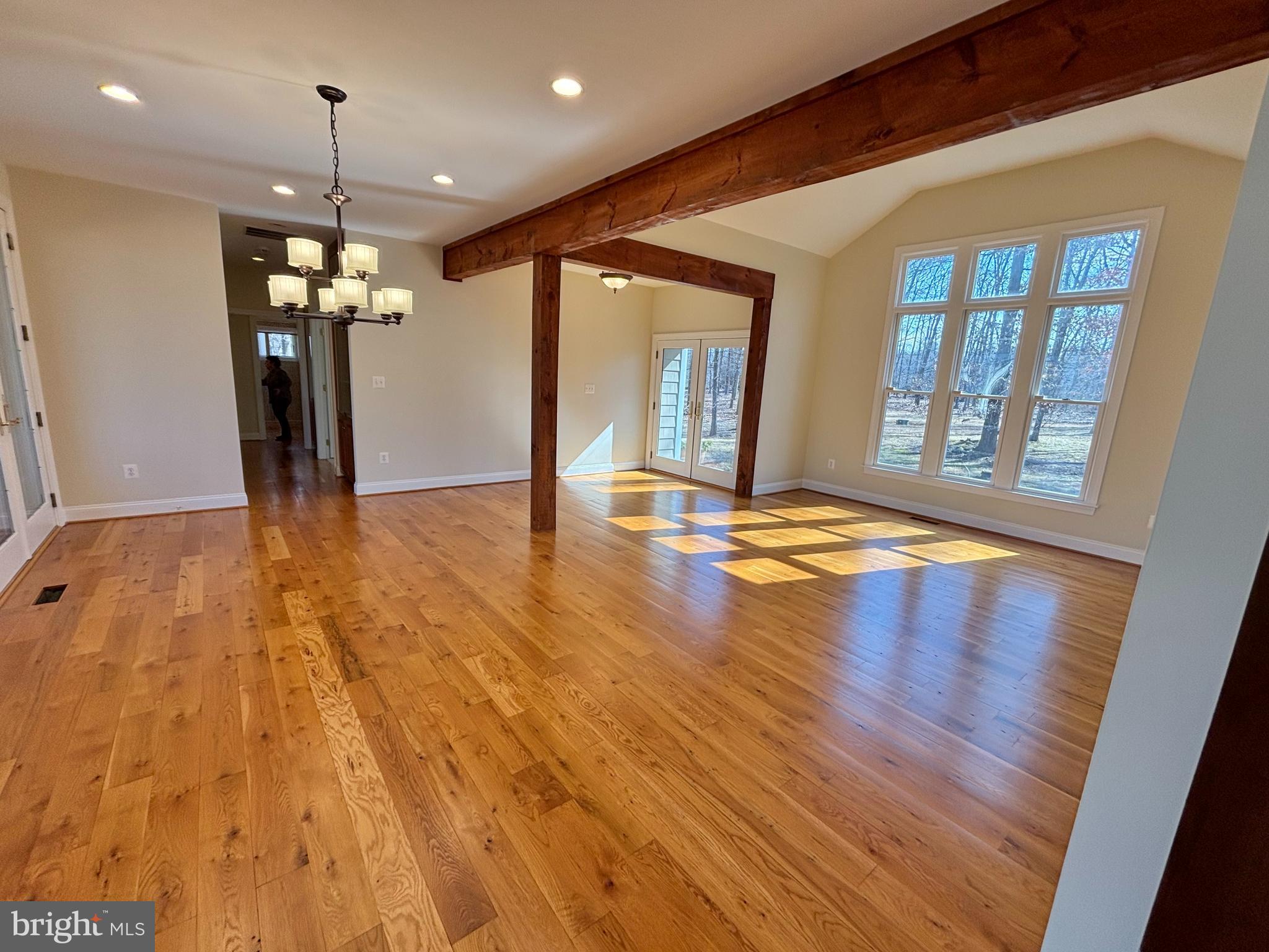 37218 Bolyn Road Purcellville, VA 20132 - Photo 21 of 62 a view of an entryway with wooden floor and a window