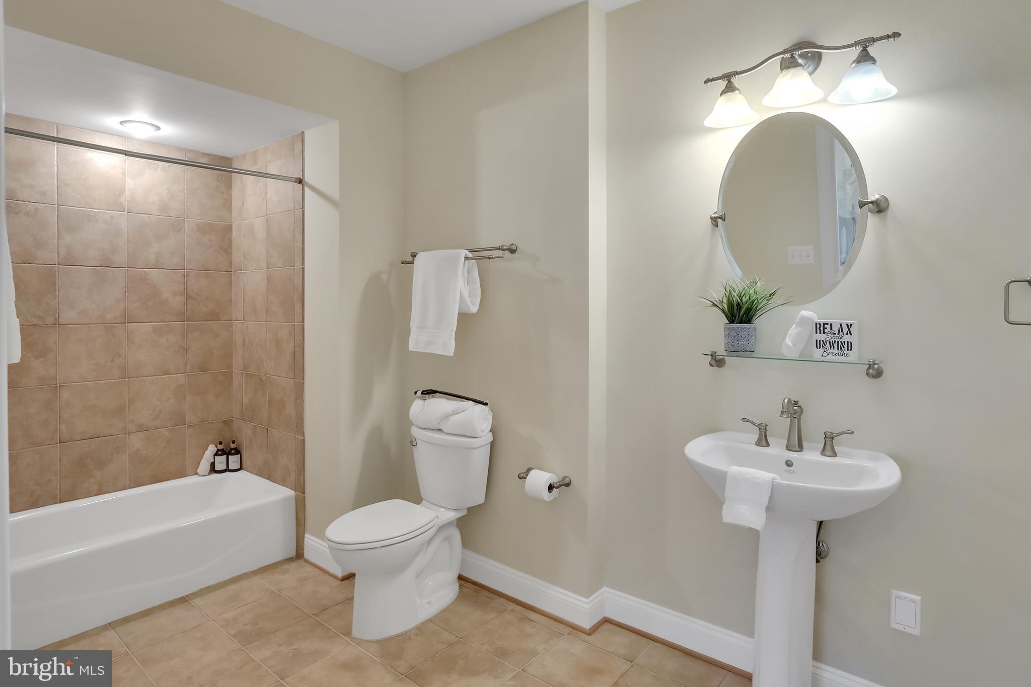 37218 Bolyn Road Purcellville, VA 20132 - Photo 35 of 62 Lower Level tiled Full Bath
