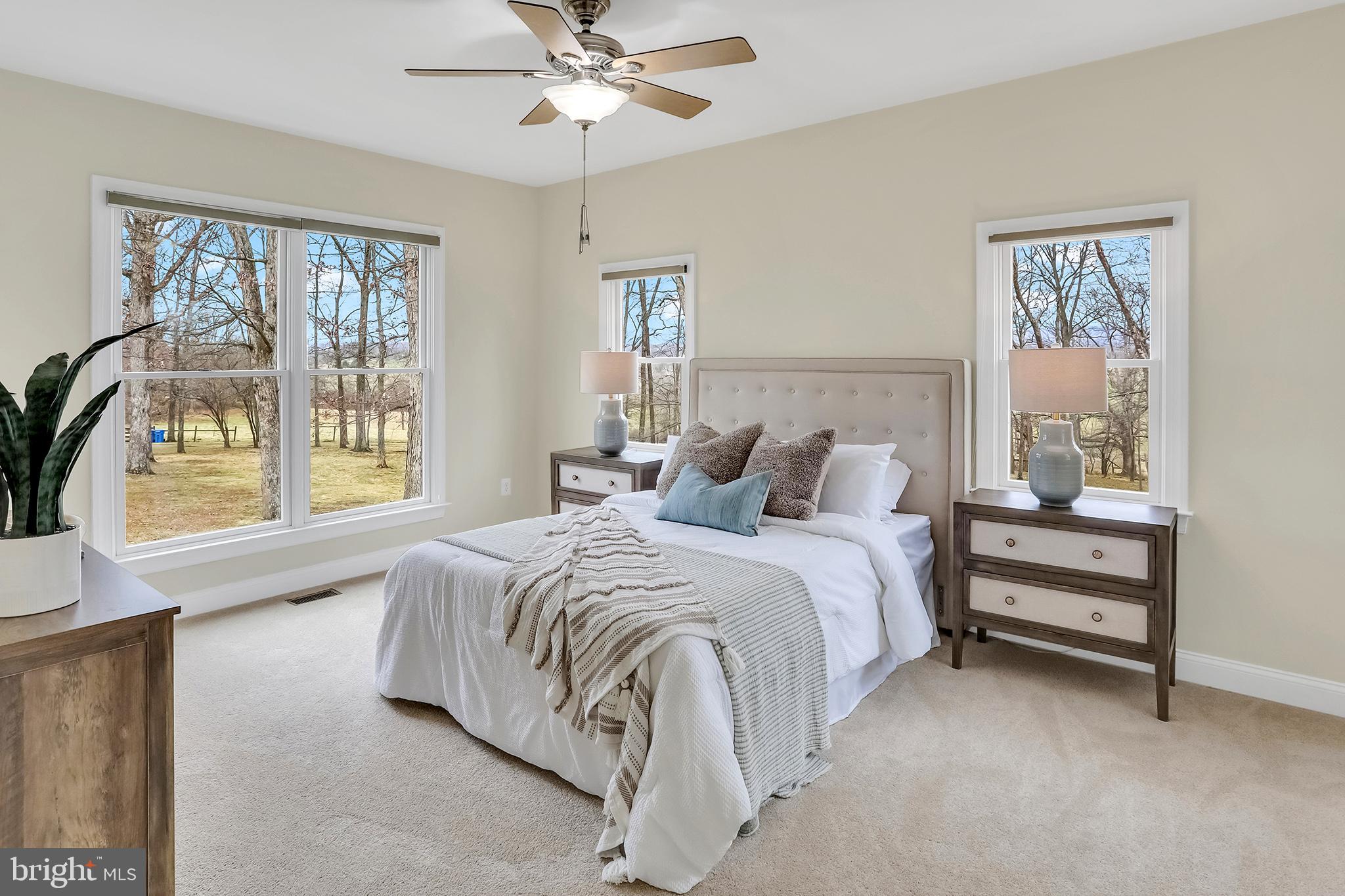 37218 Bolyn Road Purcellville, VA 20132 - Photo 8 of 62 a spacious bedroom with a large bed and a large window