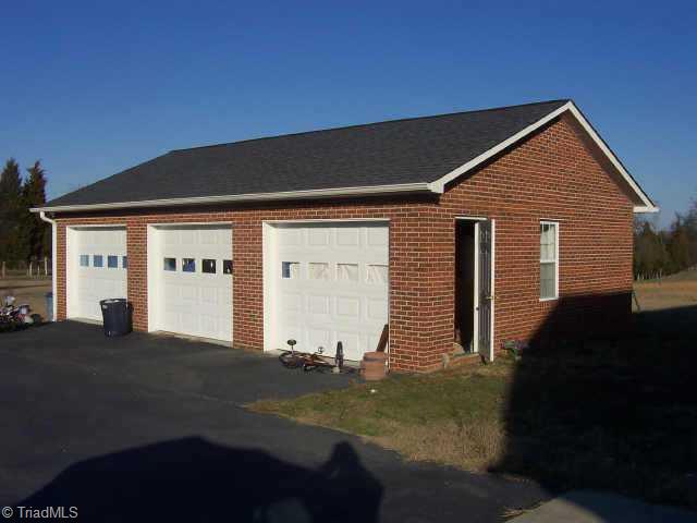 Other. Detached three car garage