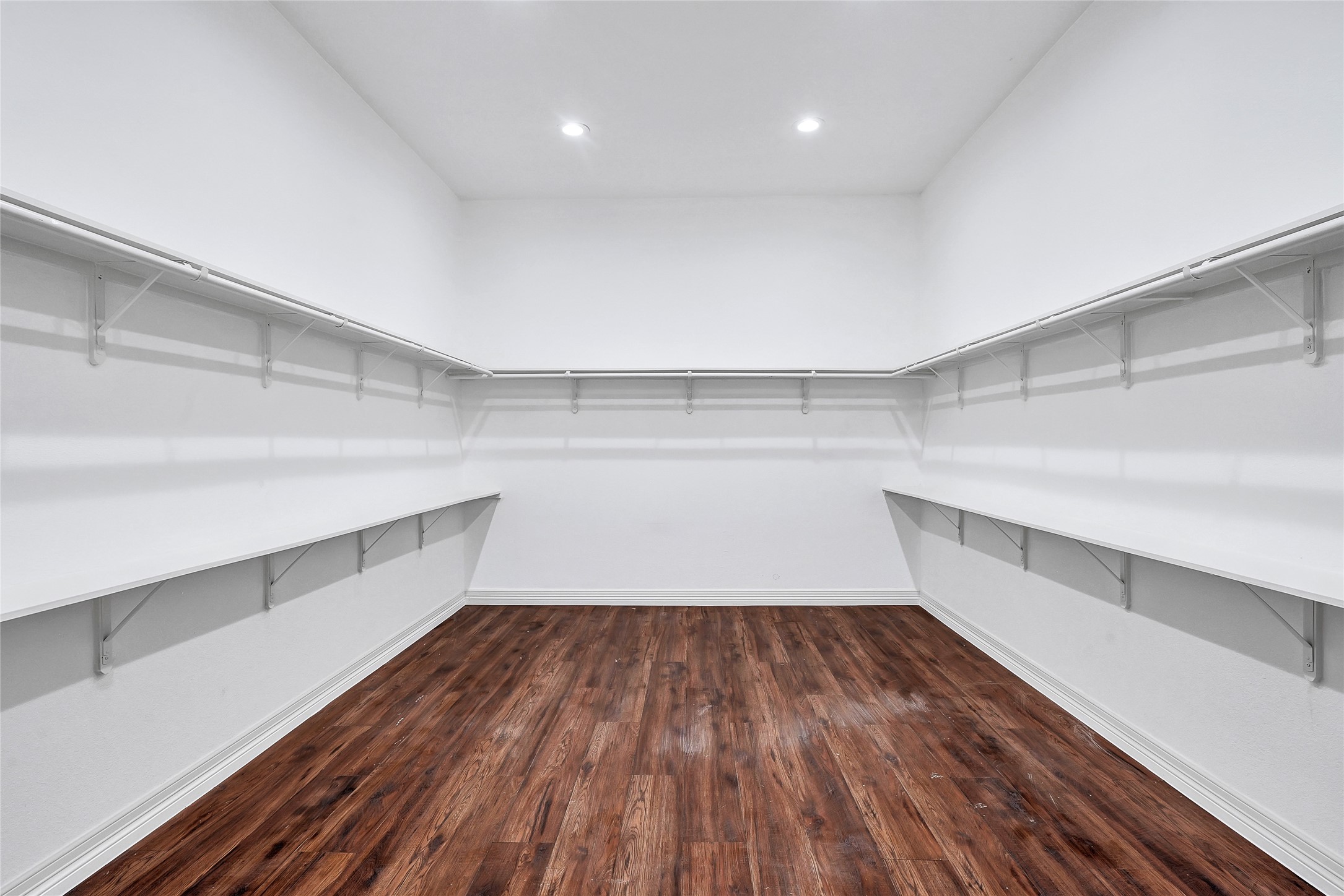 7045 Cayton Street Houston, TX 77061 - Photo 22 of 37 a room with shelves on the wall