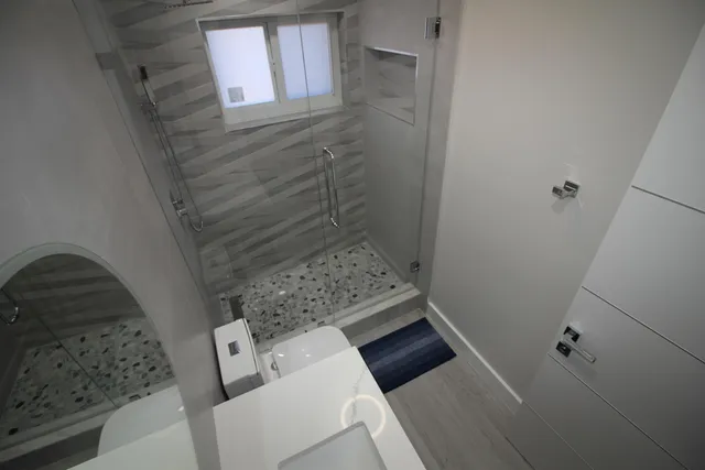 a outdoor space view with a sitting space