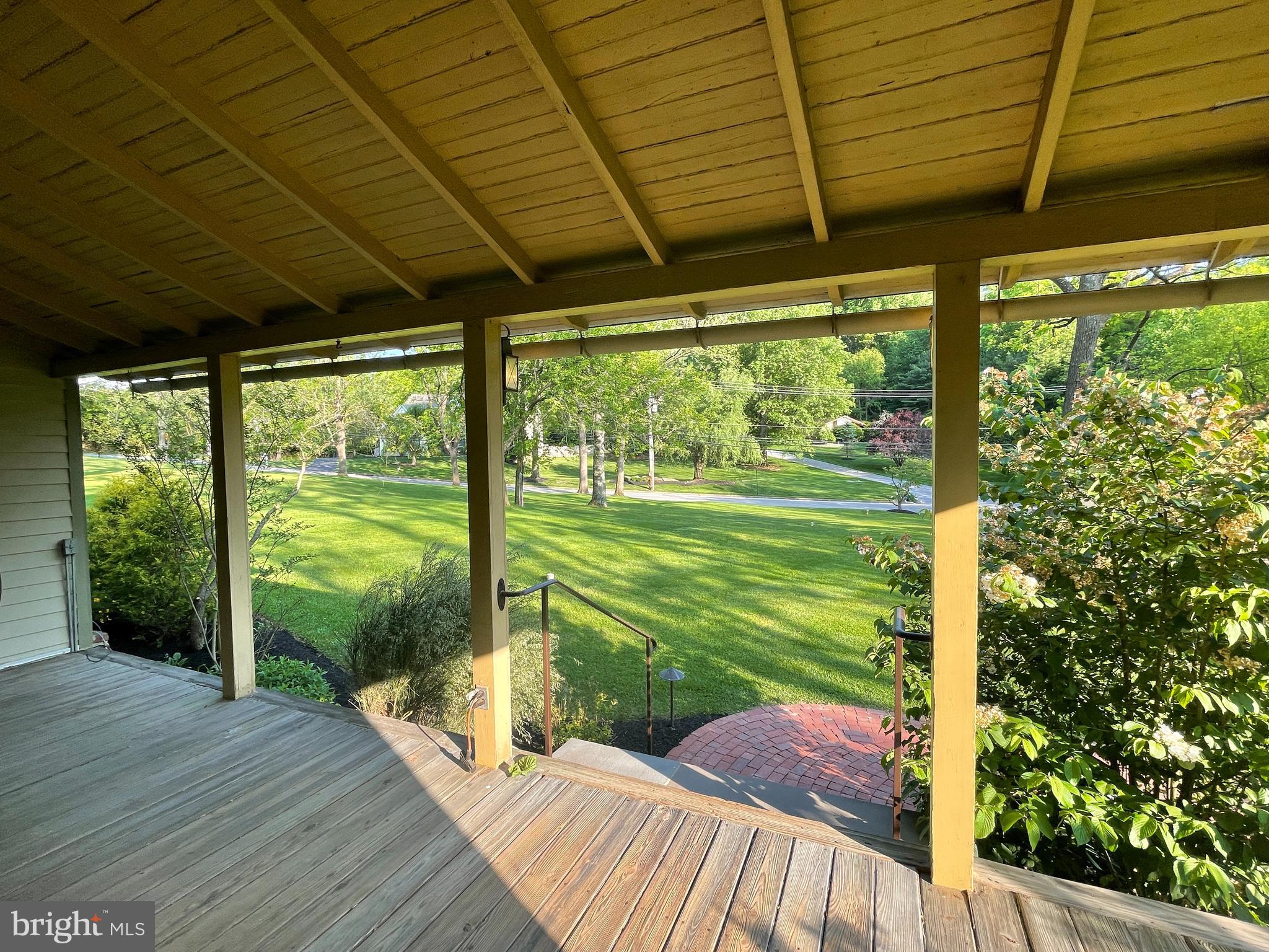 1 Lapp Road Malvern, PA 19355 - Photo 50 of 55 View of Front Yard from the Covered Front Porch