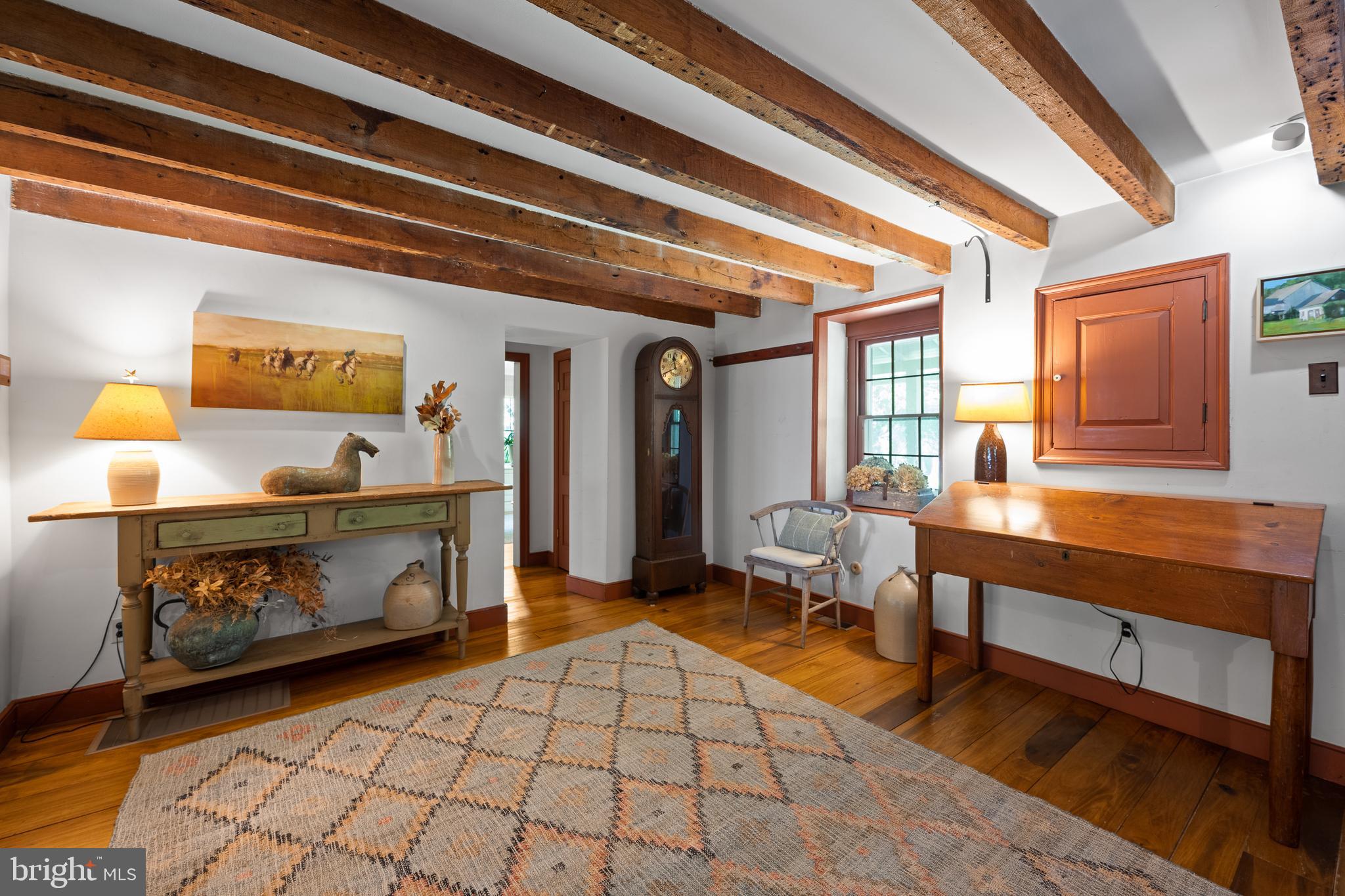 1 Lapp Road Malvern, PA 19355 - Photo 10 of 55 Rich Hardwood Flooring and Ceiling Beams