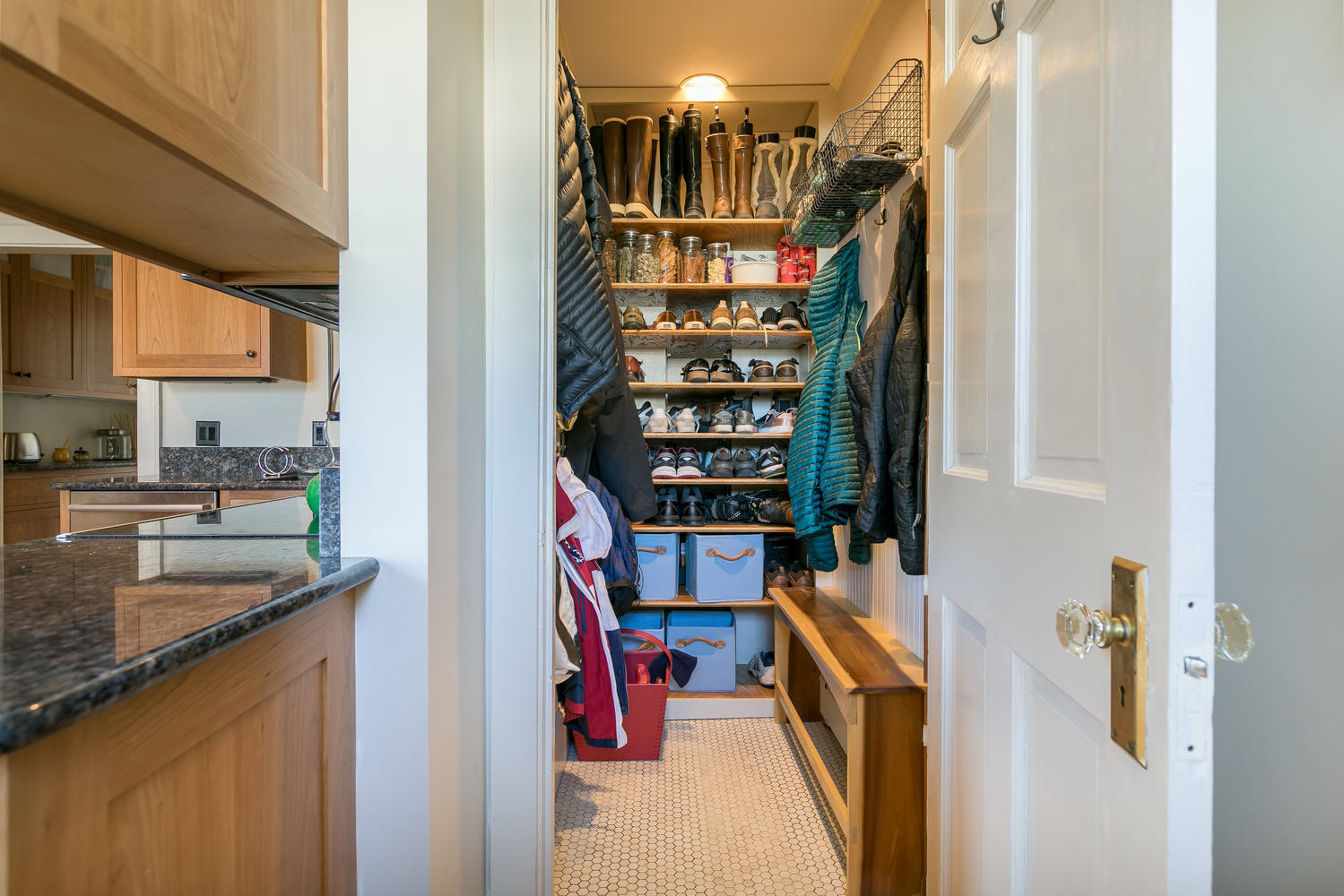 361 Danforth Street Portland, ME 04102 - Photo 18 of 58 Pantry/closet off kitchen