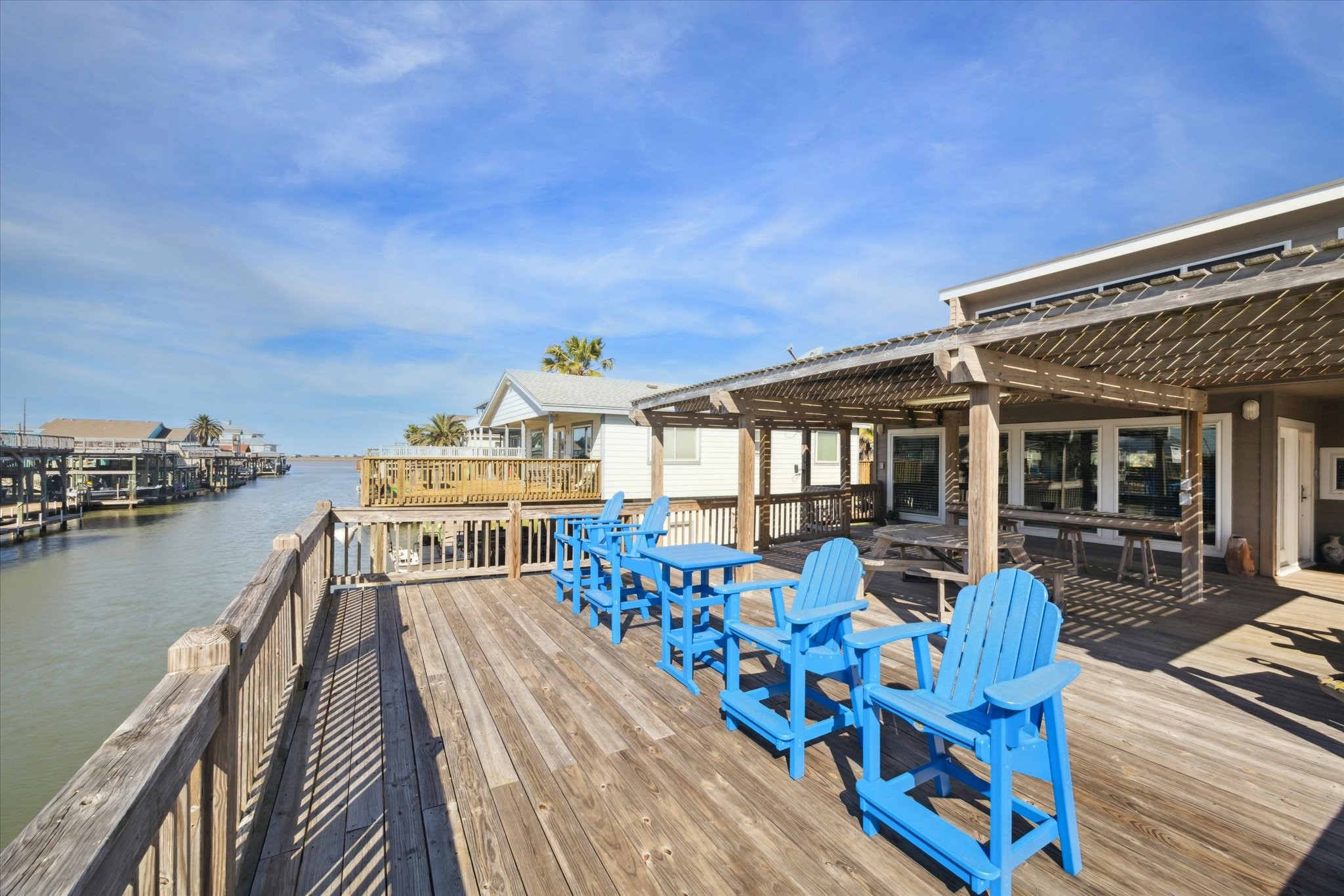 235 Galleon Freeport, TX 77541 - Photo 41 of 45 a view of a balcony with chairs