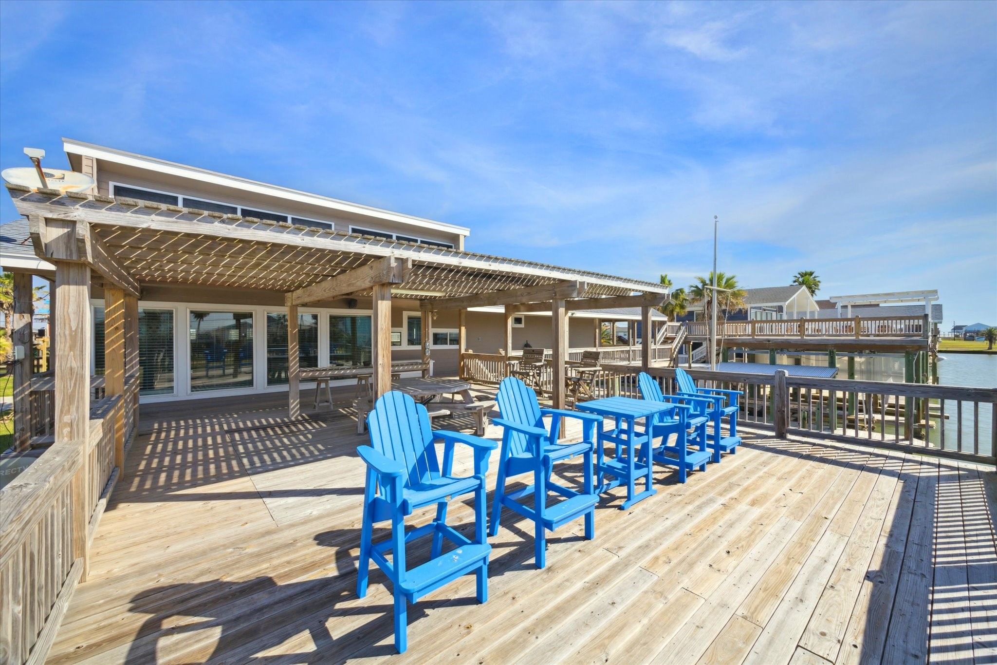 235 Galleon Freeport, TX 77541 - Photo 42 of 45 a front view of a house with outdoor seating