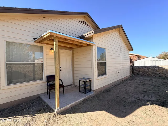 a front view of a house with porch