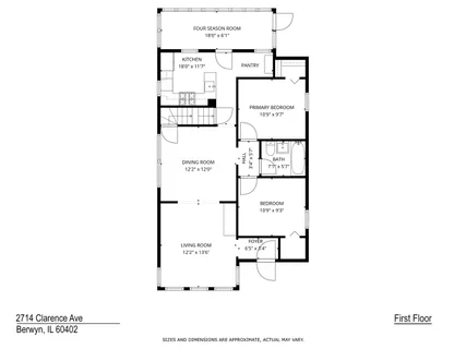 $350,000 | 2714 Clarence Avenue, Berwyn, IL 60402