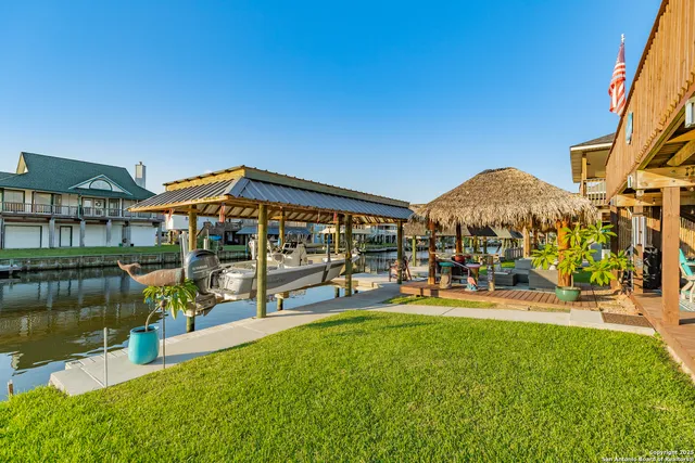 a view of outdoor space with seating area