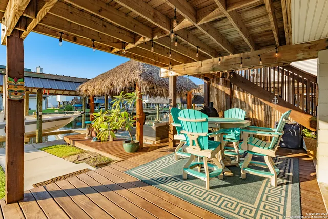 a view of outdoor space with deck