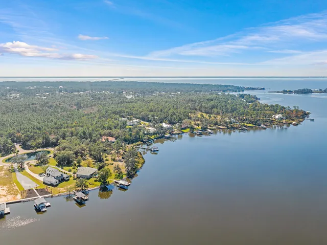 a view of a city with ocean view