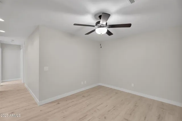 wooden floor in an empty room