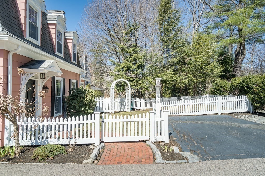 36 Sunset Road Wellesley, MA 02482 - Photo 28 of 30 a view of a wrought iron fences