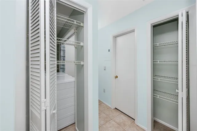 a view of walk in closet