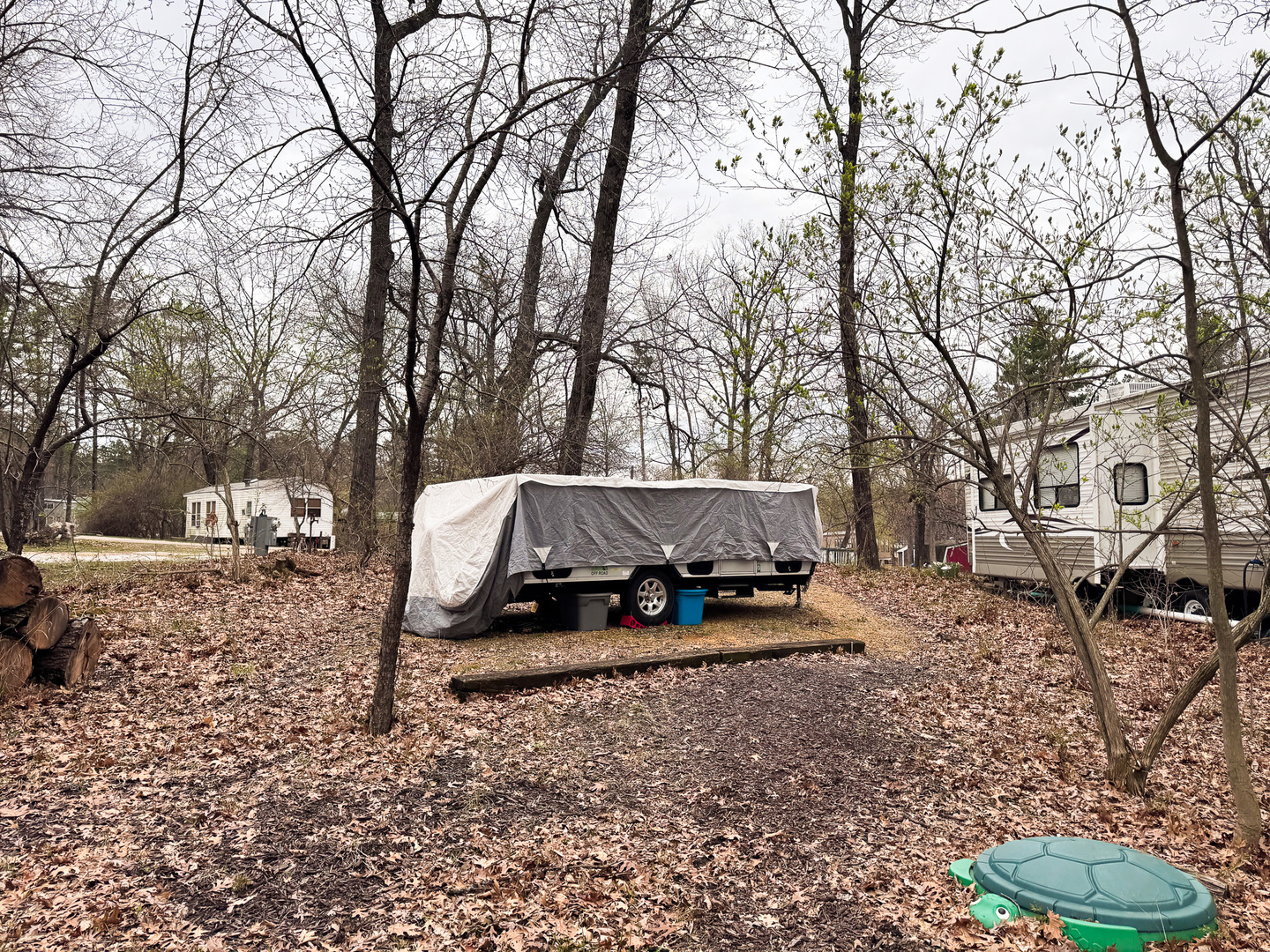 15-172 Woodhaven Sublette, IL 61367 - Photo 5 of 5 a backyard of a house with barbeque oven and outdoor seating