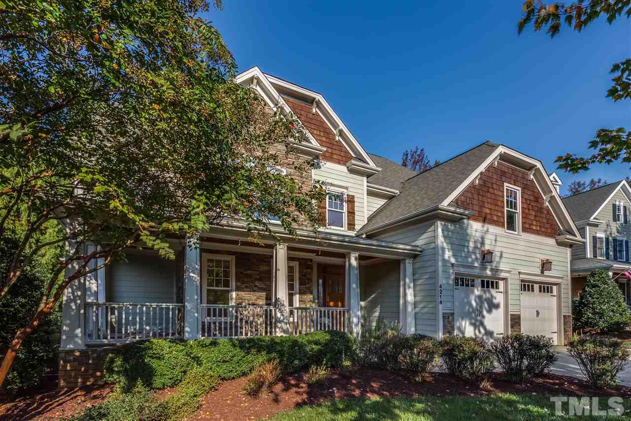 4214 Batiste Road Raleigh, NC 27613 - Photo 2 of 25 a front view of a house with garden