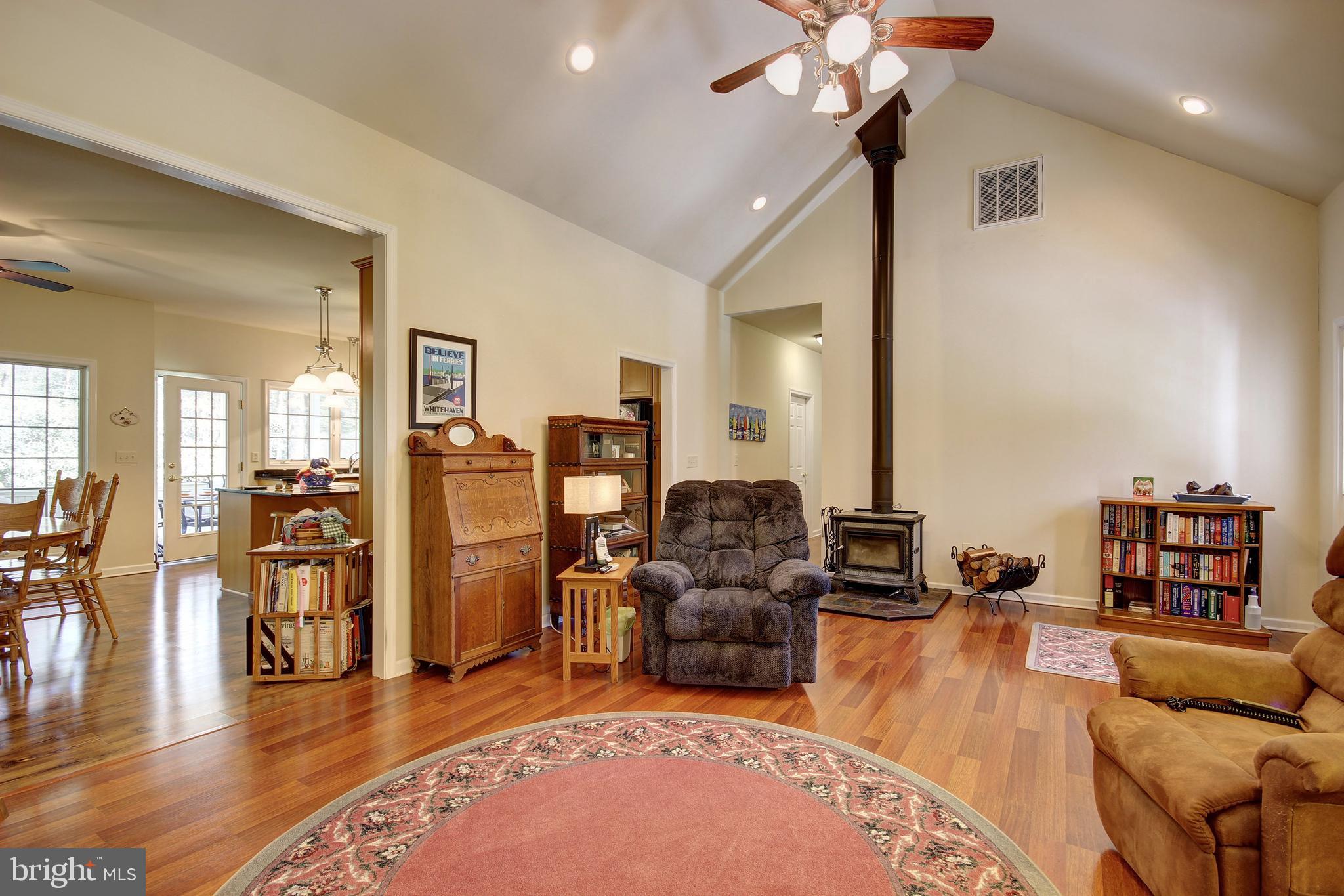 28140 Whitehaven Ferry Road Princess Anne, MD 21853 - Photo 7 of 29 Wood stove/Family Room