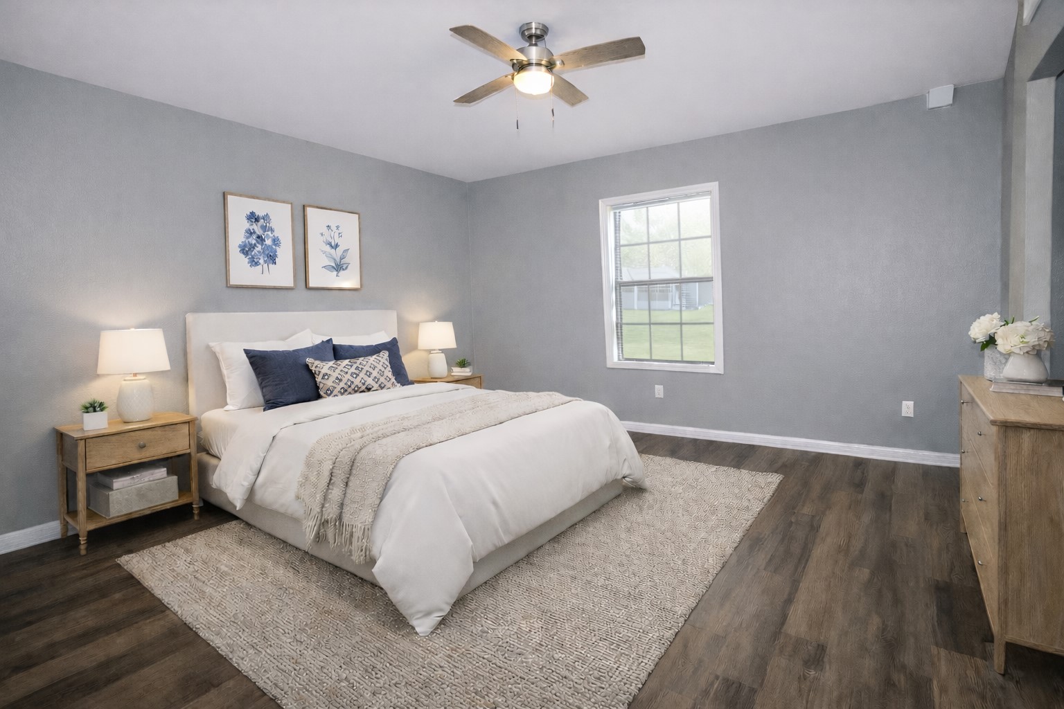 2727 Nelga Road, Unit B Wharton, TX 77488 - Photo 5 of 7 a bedroom with a bed and a window