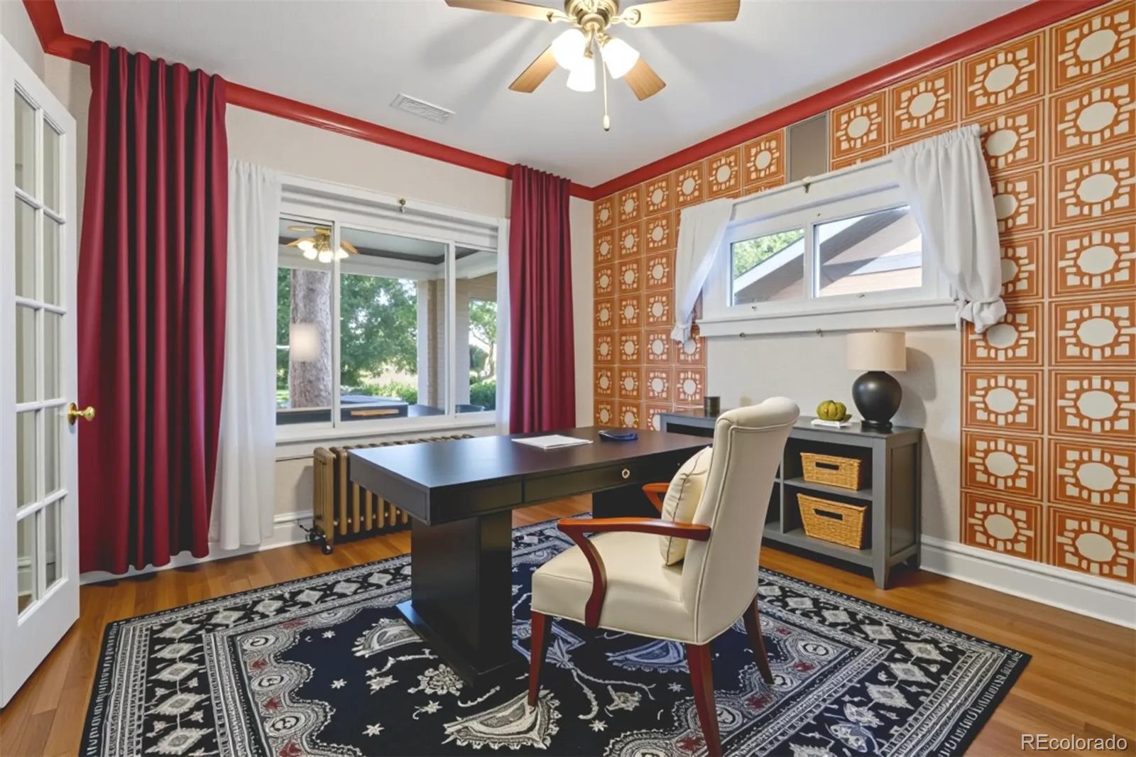 2510 Cherry Street Denver, CO 80207 - Photo 13 of 45 a dining room with furniture and window