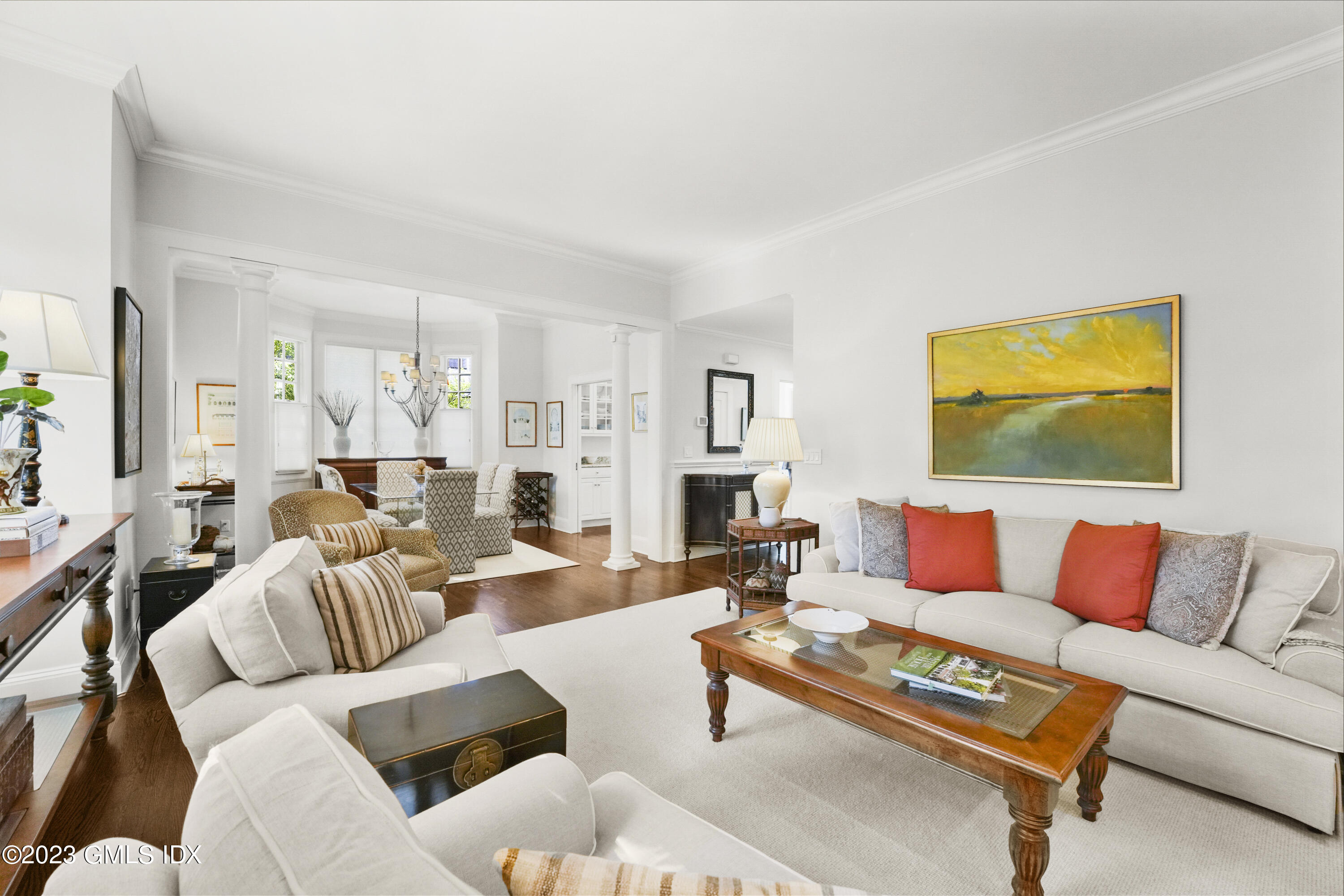 48 Spring Street, Unit 14 Greenwich, CT 06830 - Photo 3 of 29 a living room with furniture and a couch