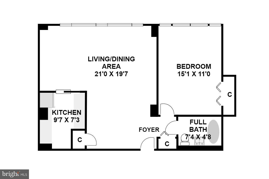 1545 18th Street Northwest, Unit 303 Washington, DC 20036 - Photo 31 of 31 Unit 303