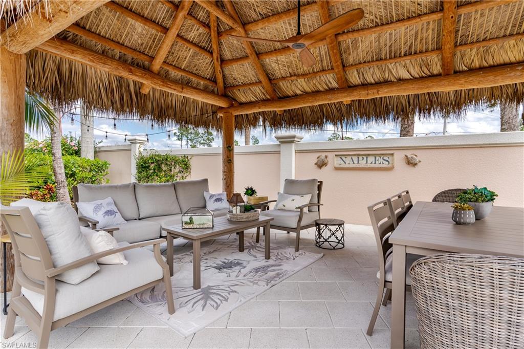 13595 Snook Circle Naples, FL 34114 - Photo 13 of 35 a view of outdoor space with seating area