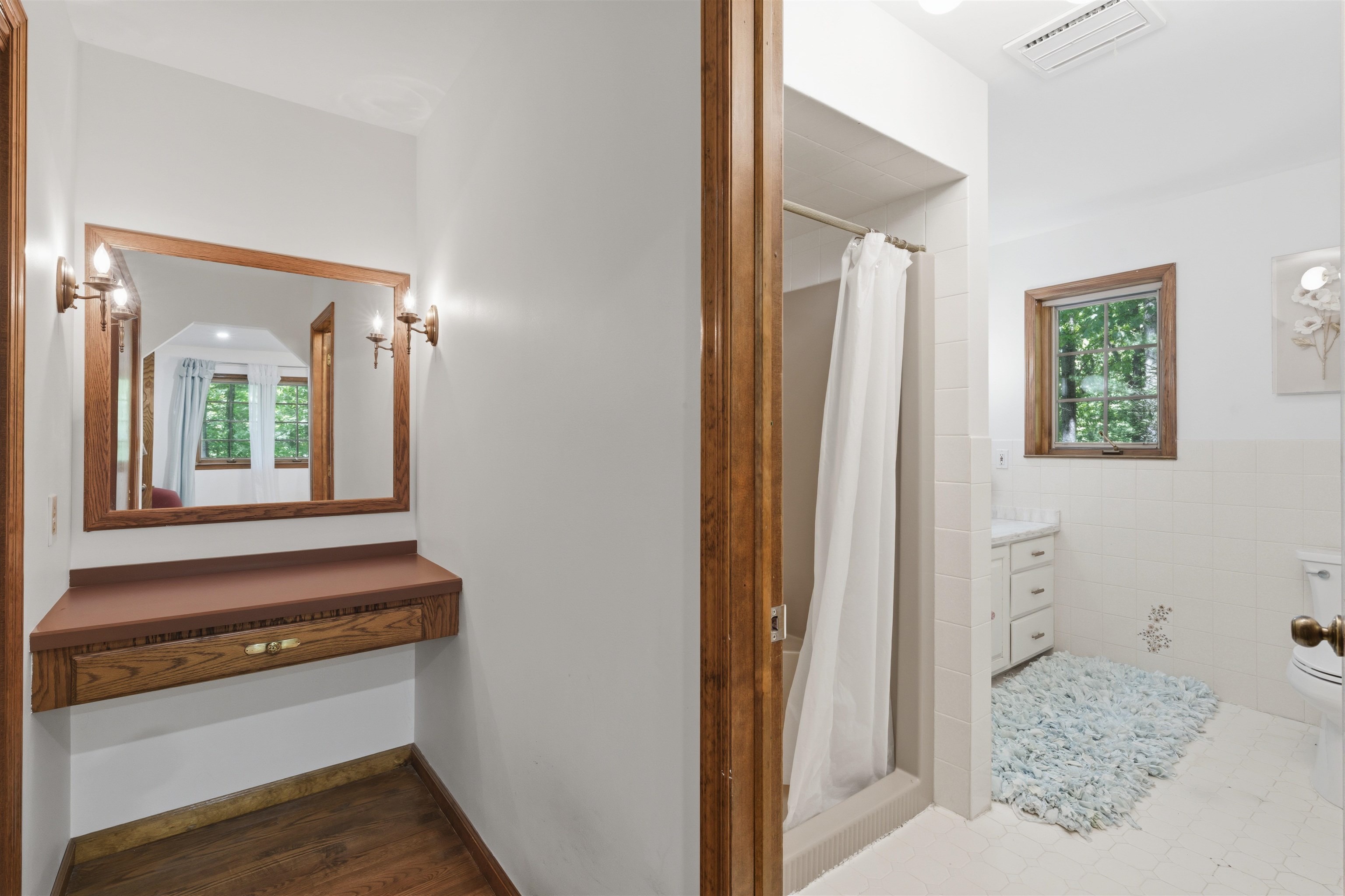 2 Carol Road Butler, NJ 07405 - Photo 27 of 49 a view of a hallway with wooden floor and a living room