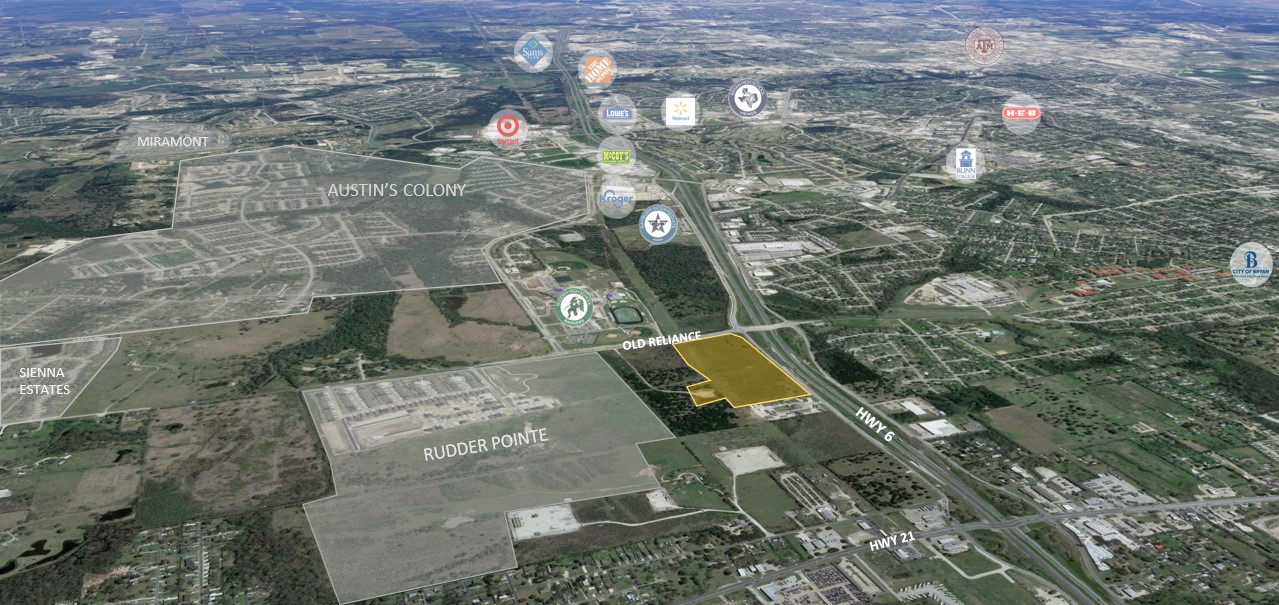 0 Hw 6 & Old Reliance Road Bryan, TX 77808 - Photo 7 of 7 Map