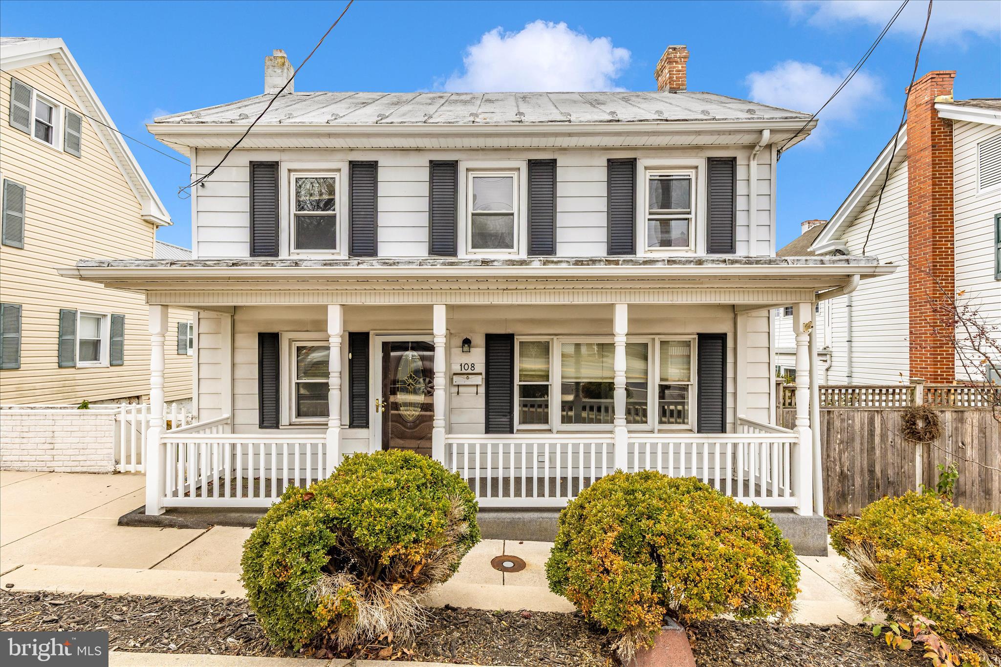 108 South Main Street Boonsboro, MD 21713 - Photo 1 of 50 front view of a house with a porch