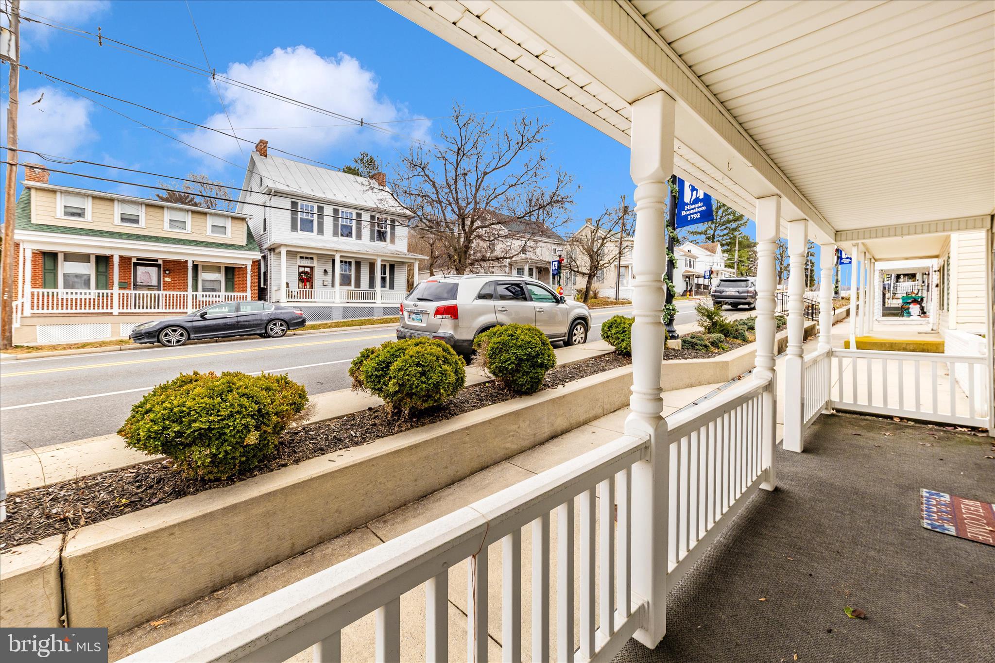 108 South Main Street Boonsboro, MD 21713 - Photo 40 of 50 a view of a street from a balcony