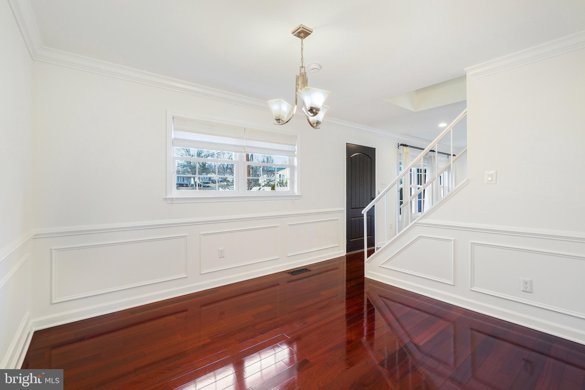 4712 Listra Road Rockville, MD 20853 - Photo 13 of 30 a view of entryway and hall with wooden floor