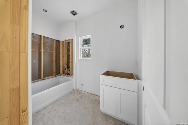 wooden floor in a gallery