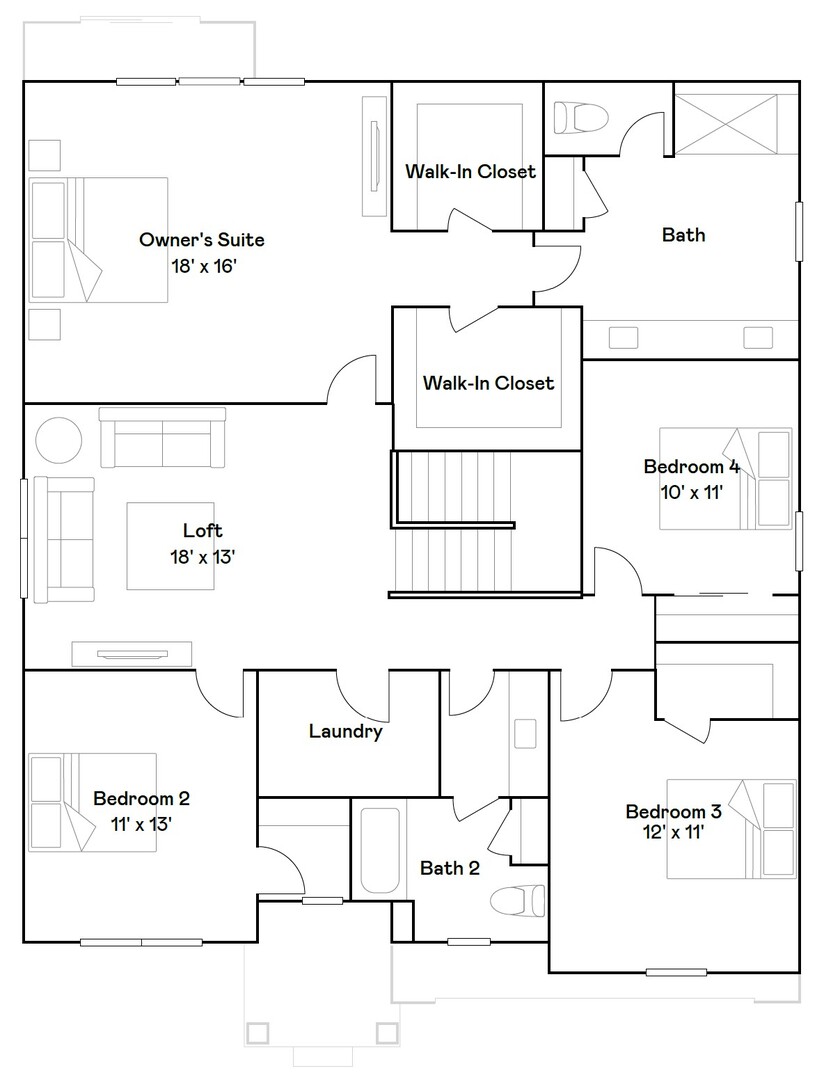 130 Newburgh Lane Algonquin, IL 60102 - Photo 33 of 33 a picture of a black and white photo