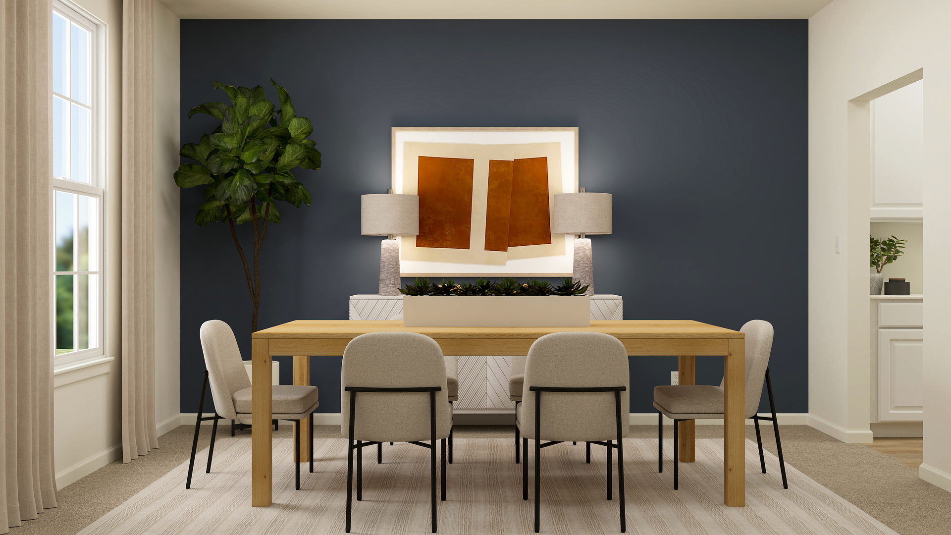 130 Newburgh Lane Algonquin, IL 60102 - Photo 5 of 33 a view of a dining room with furniture and a window