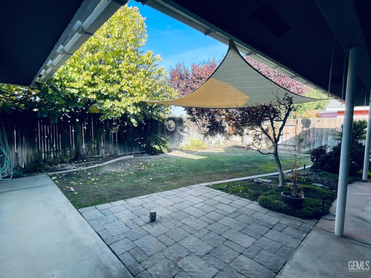 Undisclosed Address Shafter, CA 93263 - Photo 35 of 41 a view of backyard with green space