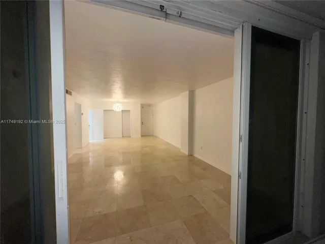 a view of empty room