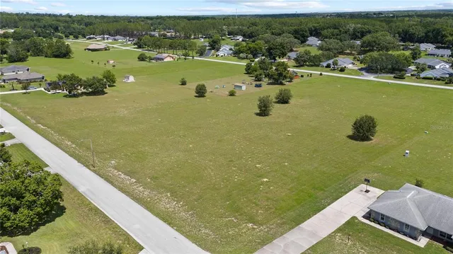 a view of a lake with a houses