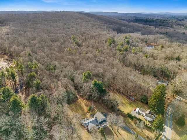 a view of lake and mountain