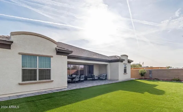 a front view of house with yard