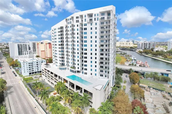 a balcony with city view