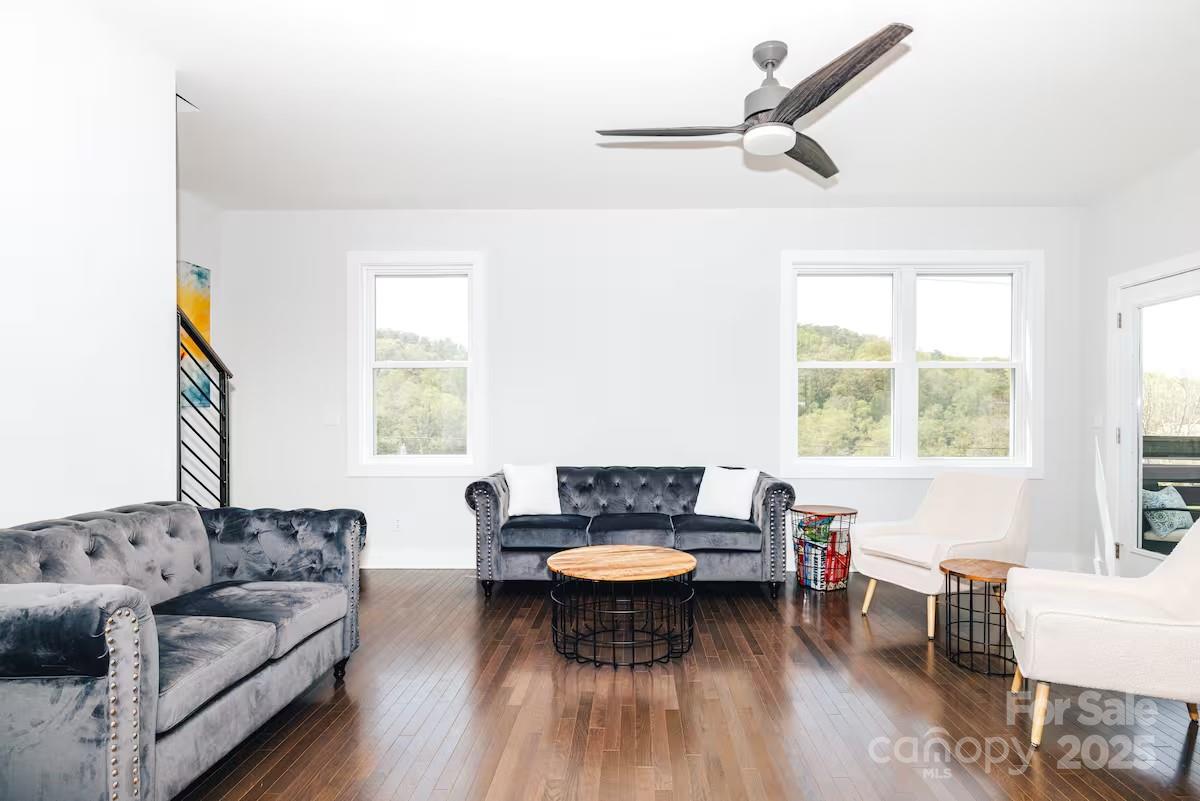 1057 Riverside Drive Asheville, NC 28804 - Photo 5 of 42 a living room with furniture and a window