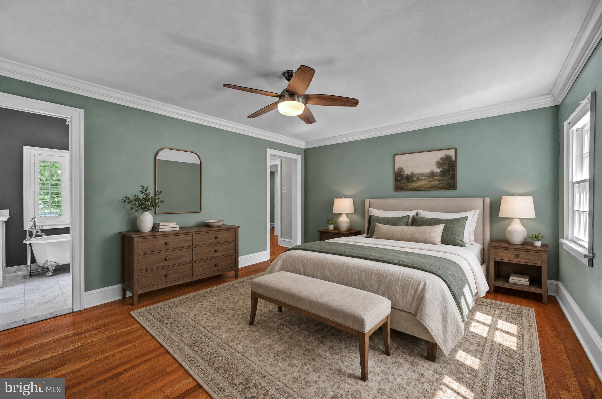 309 South Warner Road Wayne, PA 19087 - Photo 20 of 48 Virtually Staged-Primary Bedroom