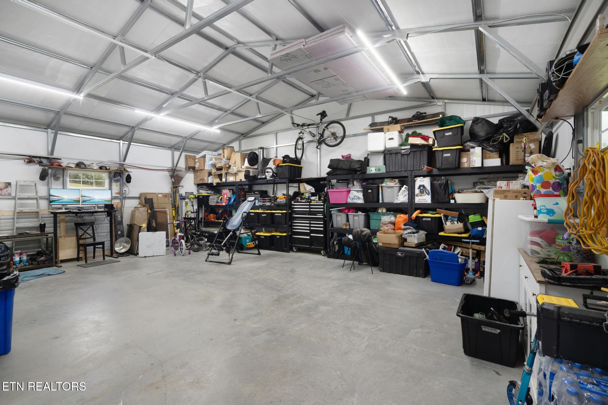 133 Mj Sheldon Road Harriman, TN 37748 - Photo 29 of 44 Inside Detached Garage
