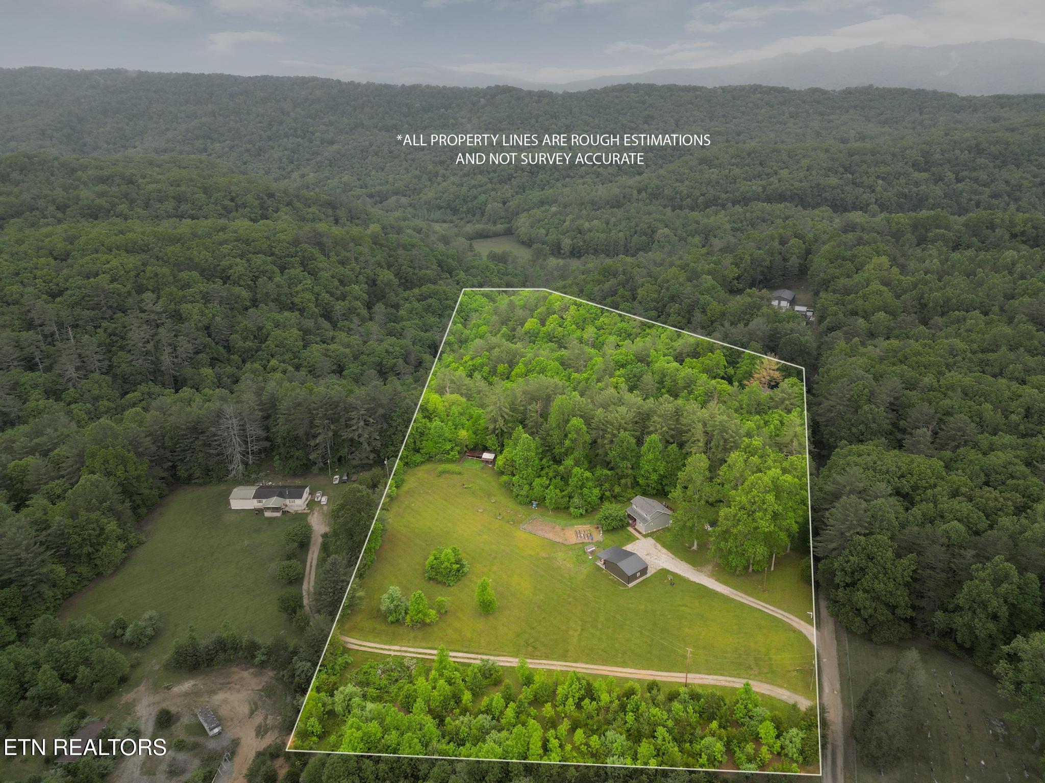 133 Mj Sheldon Road Harriman, TN 37748 - Photo 42 of 44 Property Lines Approx.