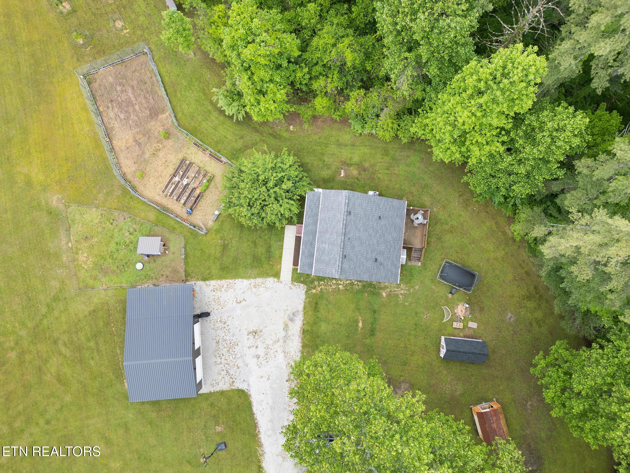133 Mj Sheldon Road Harriman, TN 37748 - Photo 44 of 44 Overhead drone view